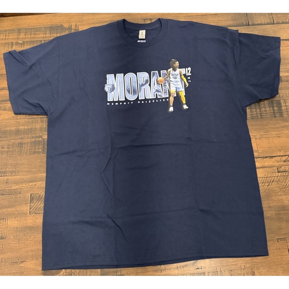 Ja Morant Memphis Grizzles Graphic Sports Basketball T-Shirt, S-2XL